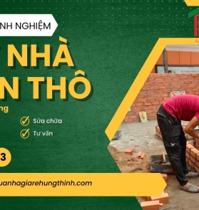 XÂY NHÀ PHẦN THÔ TRỌN GÓI - giá rẻ uy tín chất lượng 2024